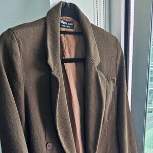 Vintage Philippe Adec Paris Double-Breasted Blazer - Made in France